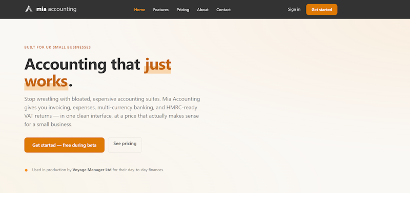 Mia Accounting