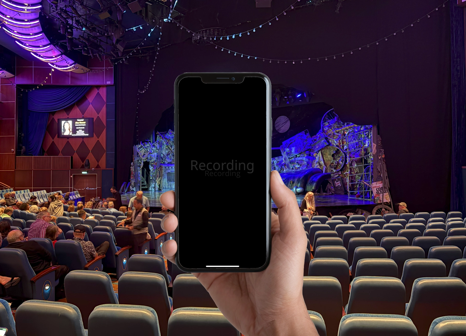Using Considerate Video in a theater